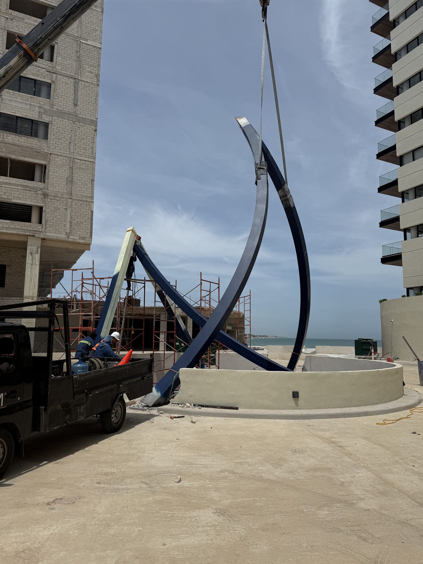 Escultura en Progreso